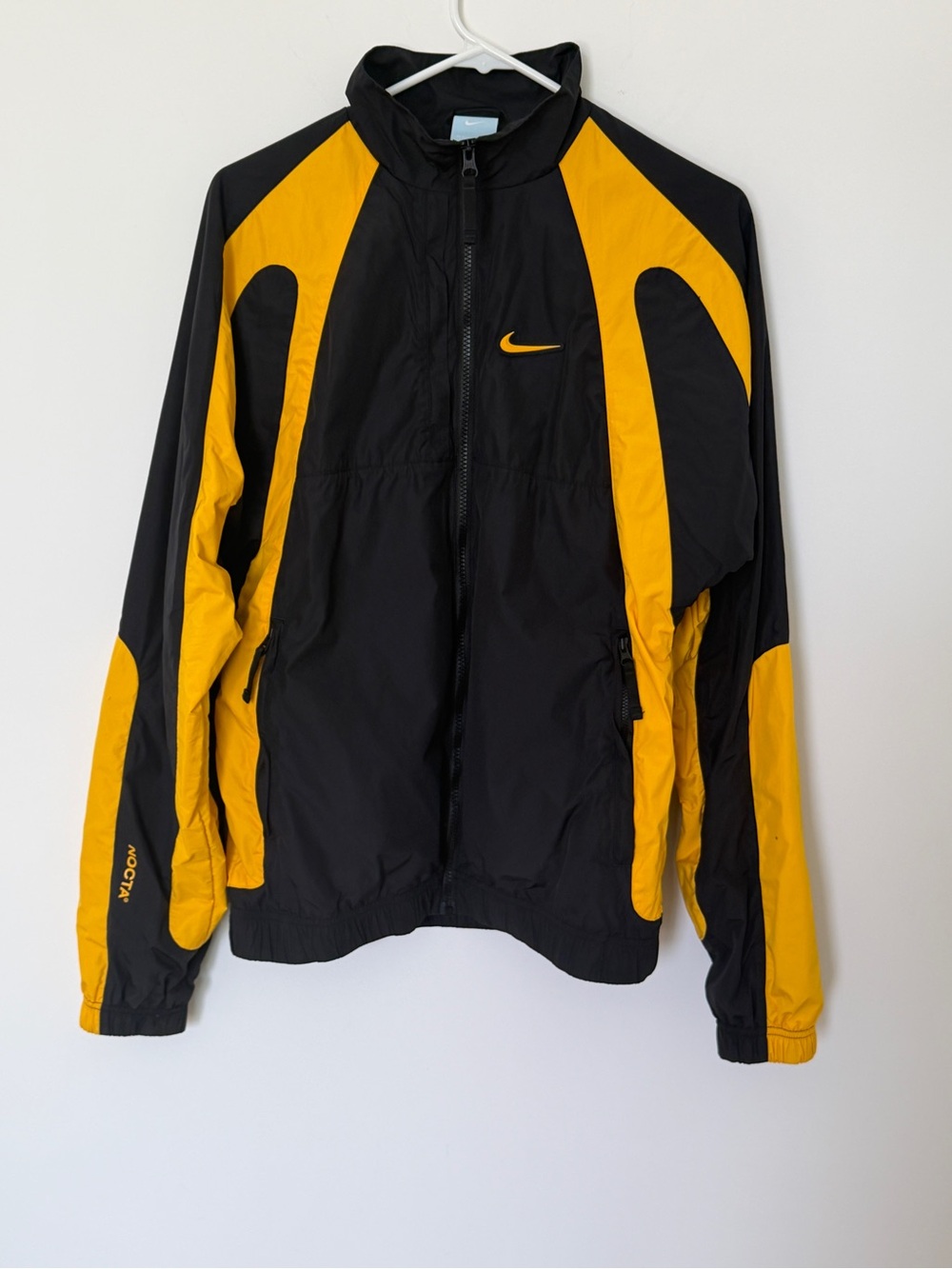 Nocta Nike Black and Yellow Men’s Windbreaker